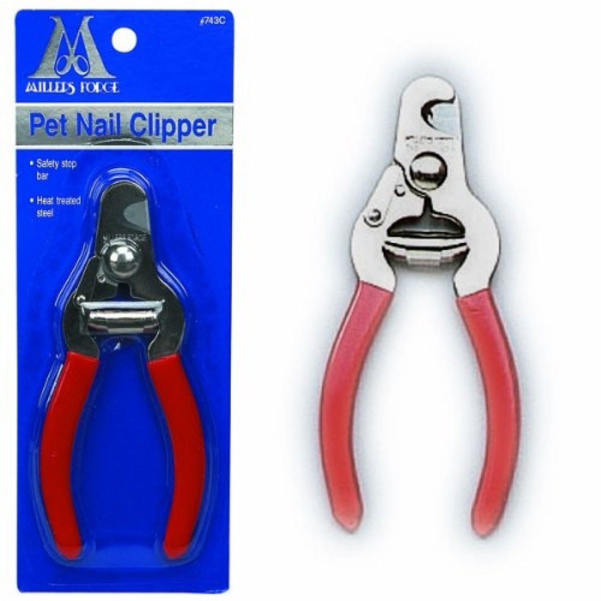 Millers Forge Dog Nail Clippers - Red Handle