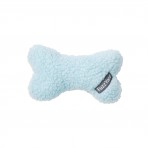 FuzzYard Plush Bone Dog Toy - Light Blue