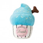 FuzzYard Cupcake Dog Toy Blue - Small