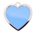 Blue Heart Pet Tag