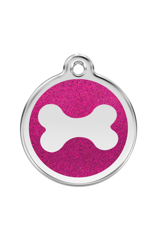 pink dog tags for dogs