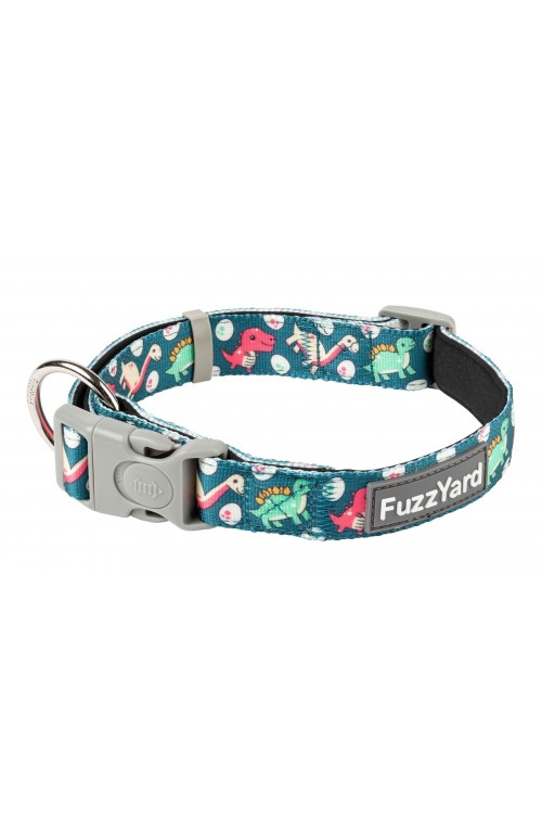 FuzzYard Dinosaur Land Dog Collar