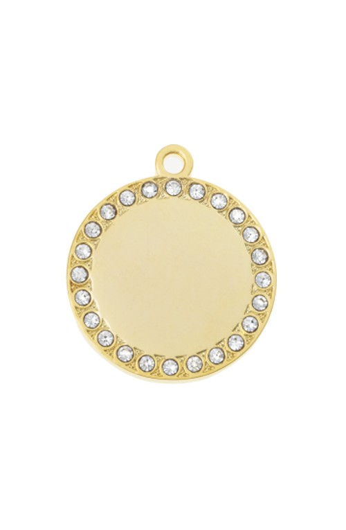 Zsa Zsa Bling Round Pet Tag