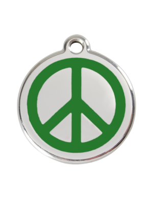Green Peace Pet Tag