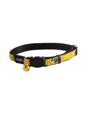 Rogz Fancy Cat Collar 11mm - Bumble Bees