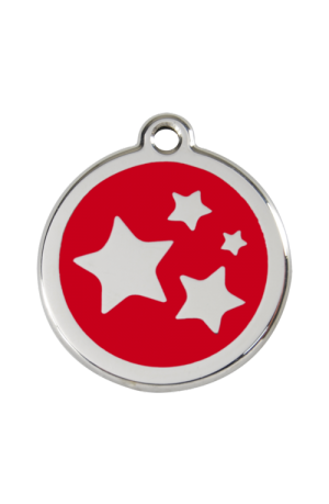 Red Star Pet Tag