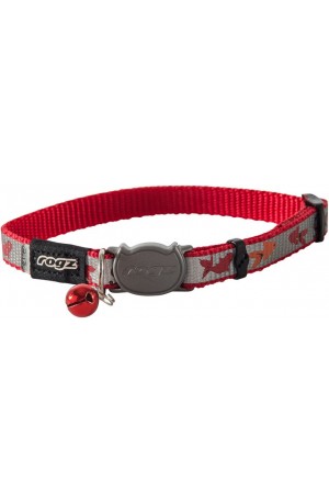 Rogz Reflecto Cat Collar 11mm - Red Fish