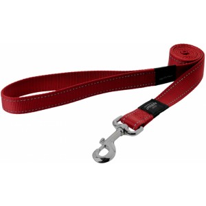 Rogz Utility Reflective Stitching Dog Lead - Red